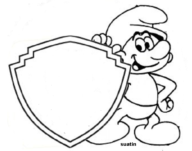 panolar için boş şablon