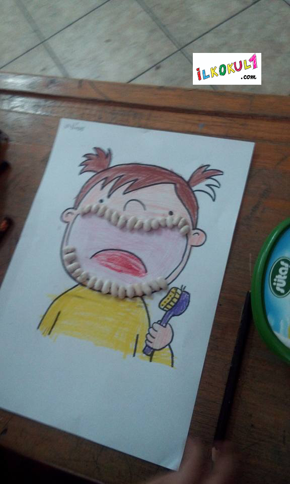 fasülye ile diş etkinliği