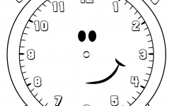 Saat Şablonları ve Saat Boyama Sayfaları
