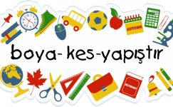 Boya-Kes-Yapıştır Etkinlikleri