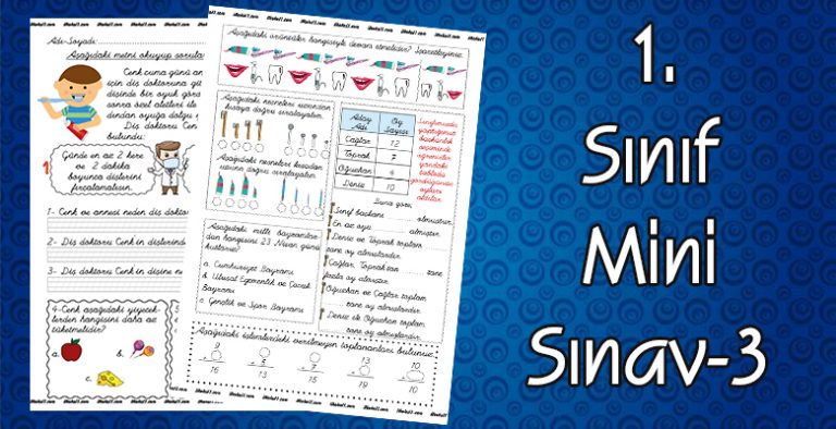 1. Sınıf Mini Sınav -3-