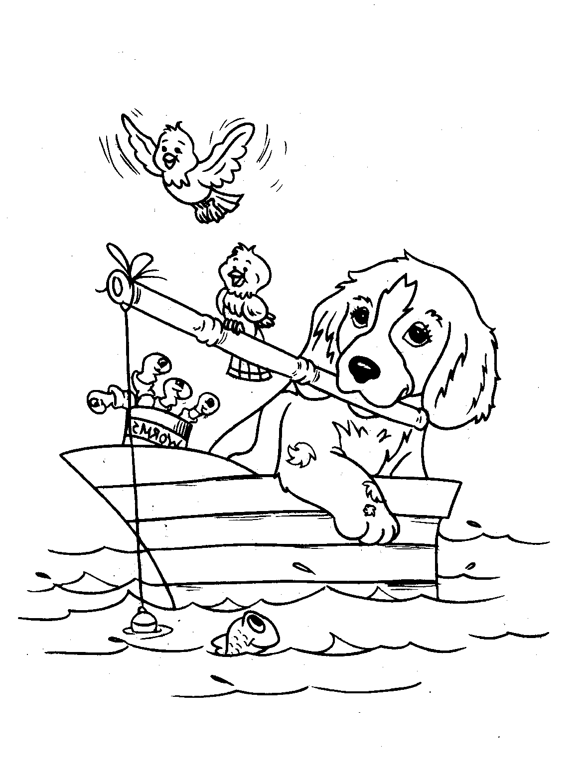Printable-Dog-Coloring-Pages