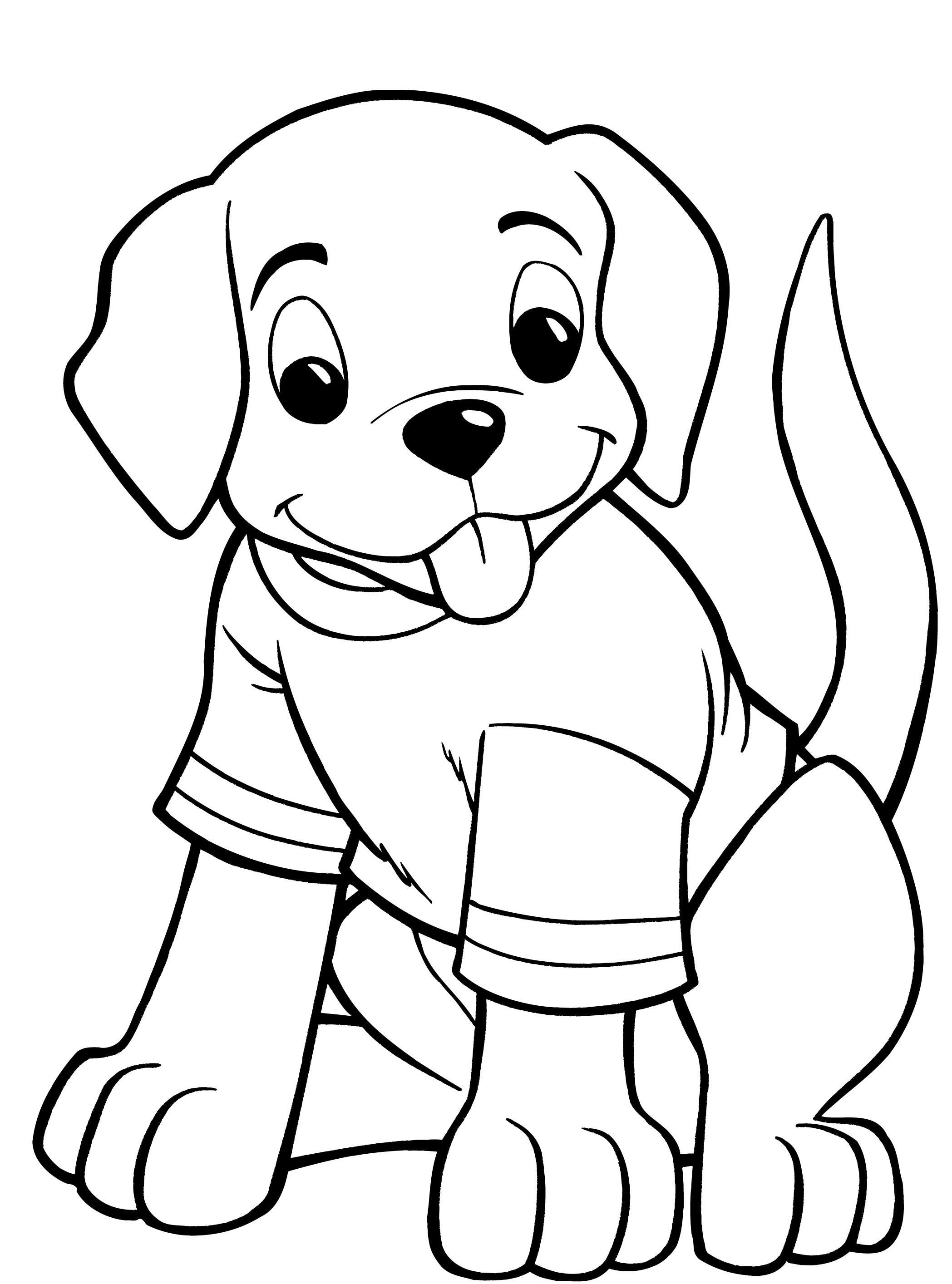 Printable-Puppy-Dog-Coloring-Pages-Atkinson-Flowers-Cute-Pet-For-Free-Baby-Colouring-To-Print-Christmas-Really-Puppies-Adults