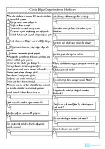 thumbnail of CÜMLE BİLGİSİ DEĞERLENDİRME ETKİNLİĞİ