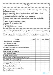 thumbnail of CÜMLE BİLGİSİ