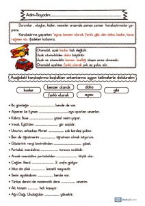 thumbnail of KARŞILAŞTIRMA İFADELERİ