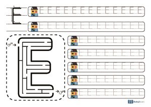 thumbnail of e sesi LABİRENTLİ büyük dik temel harf