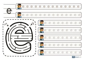 thumbnail of e sesi LABİRENTLİ küçük dik temel harf