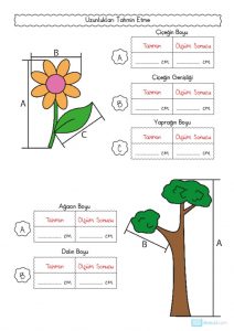 thumbnail of UZUNLUKLARI TAHMİN ETME ETKİNLİKLERİ