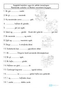 thumbnail of ZAMAN ÖLÇÜLERİ BOŞLUK DOLDURMA