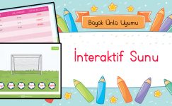 Büyük Ünlü Uyumu İnteraktif Sunu