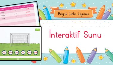 Büyük Ünlü Uyumu İnteraktif Sunu