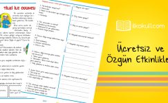 Tilki ile Oduncu Okuma Anlama Metni