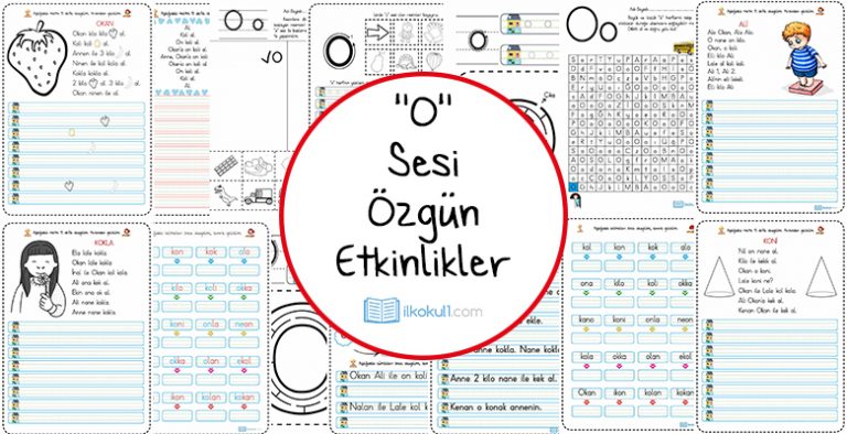 Dik Temel Harfler O Sesi Etkinlikleri ve Videoları