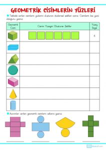 thumbnail of geometrik cisimler açınımları