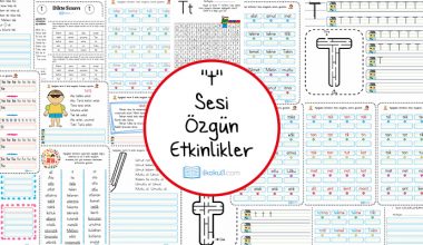 Dik Temel Harfler T Sesi Etkinlikleri ve Videoları