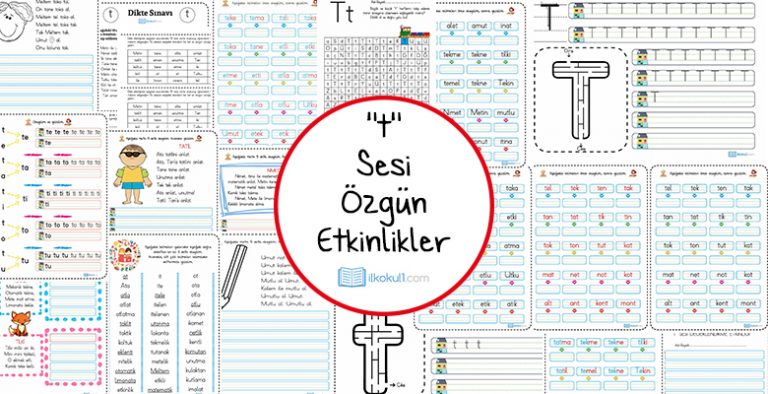 Dik Temel Harfler T Sesi Etkinlikleri ve Videoları Dik Temel Harfler T Sesi Etkinlikleri ve Videoları