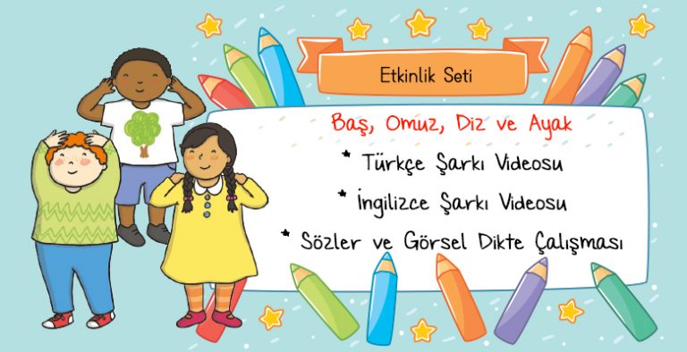 Baş, Omuz, Diz ve Ayak Şarkısı ve Etkinlikleri