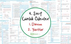 4. Sınıf 1. Dönem 2. Yazılılar