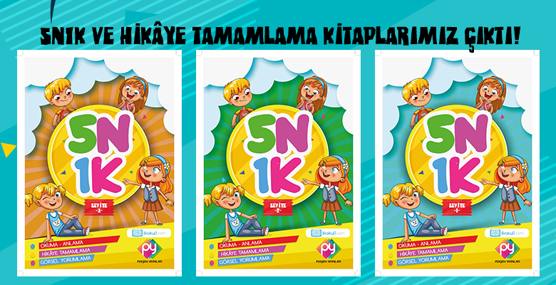 ilkokul1.com’dan 5N1K ve Hikâye Tamamlama Kitabı
