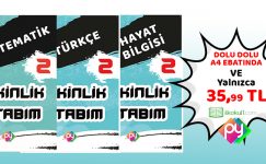 İşte “2. Sınıf Etkinlik Kitabım” Setlerimiz