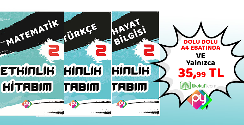 İşte “2. Sınıf Etkinlik Kitabım” Setlerimiz
