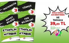 İşte “3. Sınıf Etkinlik Kitabım” Setlerimiz