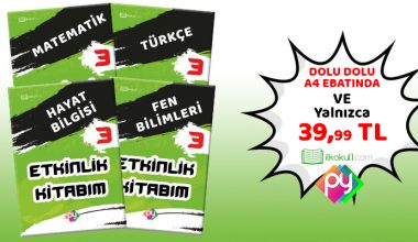 İşte “3. Sınıf Etkinlik Kitabım” Setlerimiz