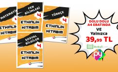 İşte “4. Sınıf Etkinlik Kitabım” Setlerimiz
