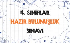 4. Sınıf Hazır Bulunuşluk Sınavı