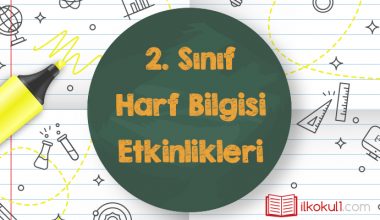 2. Sınıf Türkçe Harf Bilgisi Etkinlikleri (YENİ)