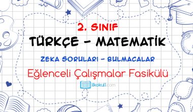 2. Sınıf Eğlenceli Çalışmalar Fasikülü 4