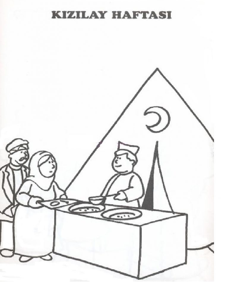 Kızılay Boyama Sayfaları