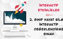 2. Sınıf Hayat Bilgisi -1. Ünite- İnteraktif Değerlendirme Sınavı