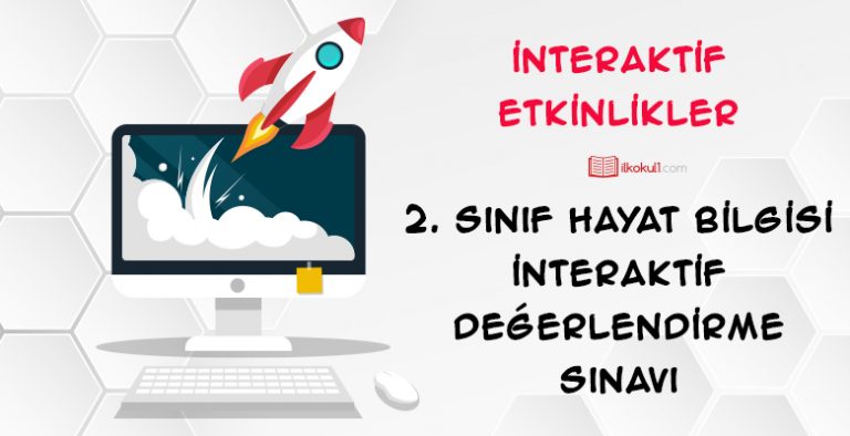 2. Sınıf Hayat Bilgisi -1. Ünite- İnteraktif Değerlendirme Sınavı