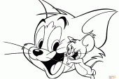 Tom ve Jerry Boyama Sayfaları