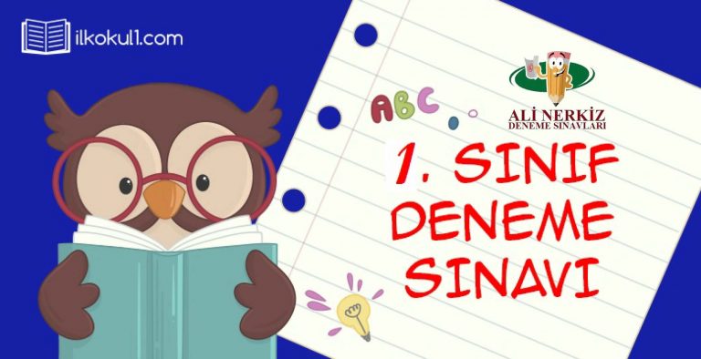 1. SINIF 1. DÖNEM 2. PEKİŞTİRME ETKİNLİĞİ (ANDS1 KDS2)