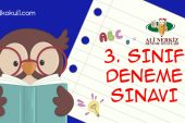 3. SINIF 1. DÖNEM 3. DENEME SINAVI (ANDS3 KDS3)