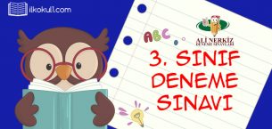 3. SINIF 1. DÖNEM 3. DENEME SINAVI (ANDS3 KDS3)
