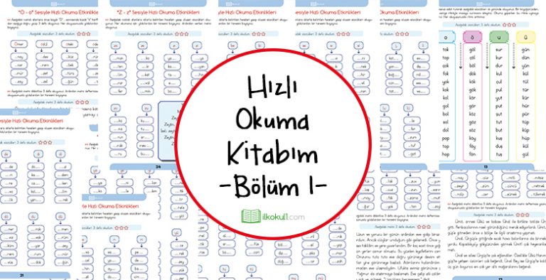 Hızlı Okuma Kitabım -Bölüm 1- Hızlı Okuma Kitabım -Bölüm 1-