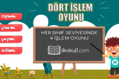 4 İşlem Oyunu -Tüm Sınıflar İçin-