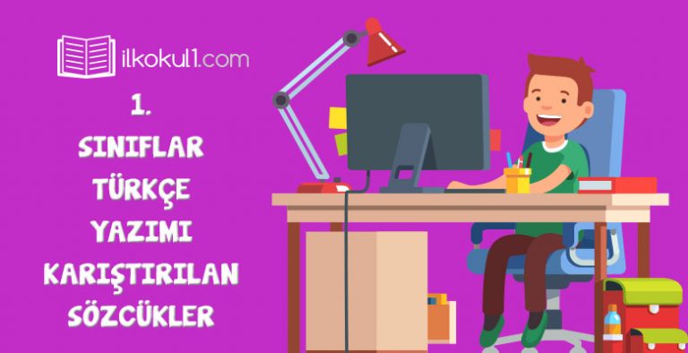 1. Sınıf Yazımı Karıştırılan Sözcükler İnteraktif Etkinlik ve PDF 1. Sınıf Yazımı Karıştırılan Sözcükler İnteraktif Etkinlik ve PDF