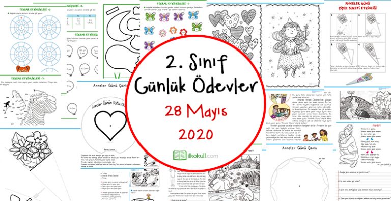 2. Sınıf Günlük Ödevler -28.05.2020- 2. Sınıf Günlük Ödevler -28.05.2020-