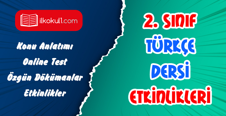 2. Sınıf Türkçe Harf Bilgisi