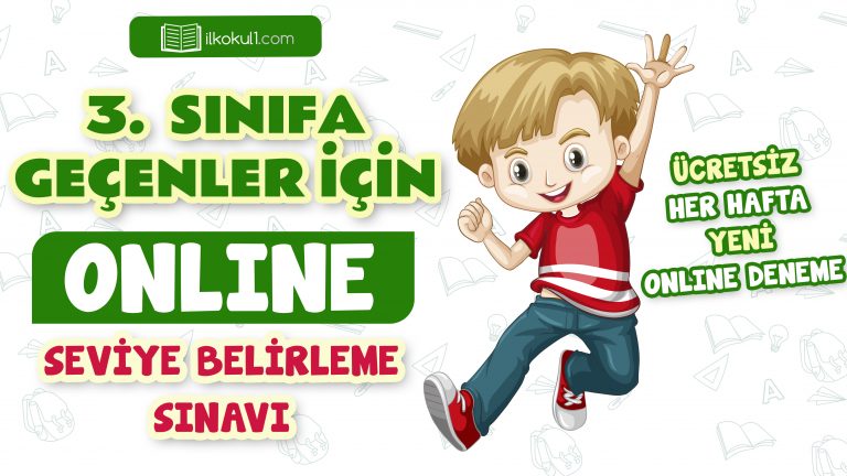 3. Sınıfa Geçenler İçin Sene Başı Seviye Belirleme Sınavı -3-