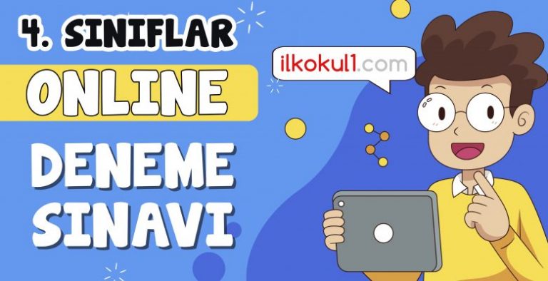 4. Sınıflar -Genel Değerlendirme Testi 1-