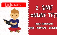 2. Sınıf Matematik -ONLUKLAR ve BİRLİKLER- Online Test