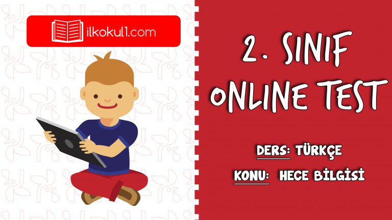 2. Sınıf Türkçe -HECE BİLGİSİ- Online Test