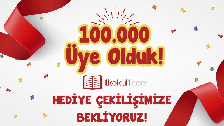 100.000 Üye Hediye Çekilişi