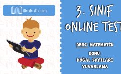 3. Sınıf Matematik -DOĞAL SAYILARI YUVARLAMA- Online Test